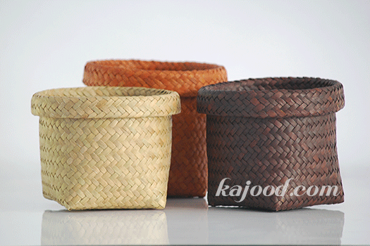 งานจักสาน กระบุงกระจูด