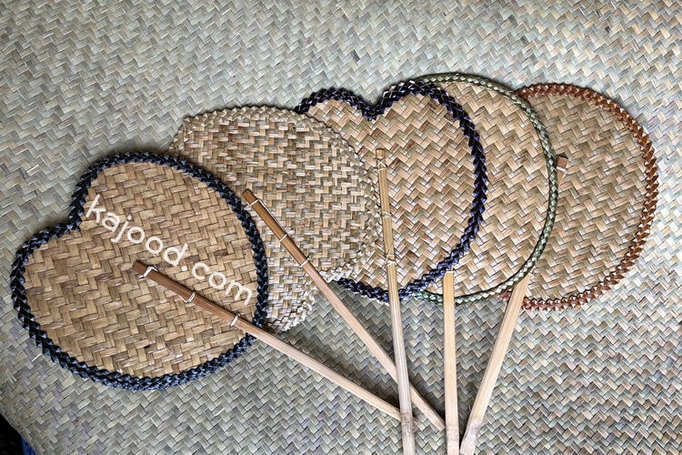 ผลิตภัณฑ์จักสาน พัดกระจูด เสื่อกระจูด